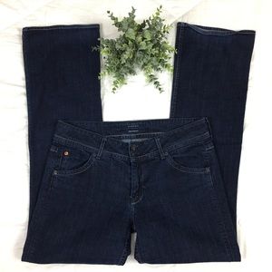 Hudson USA Bootcut Mid-rise Darkwash Denim Plus 32